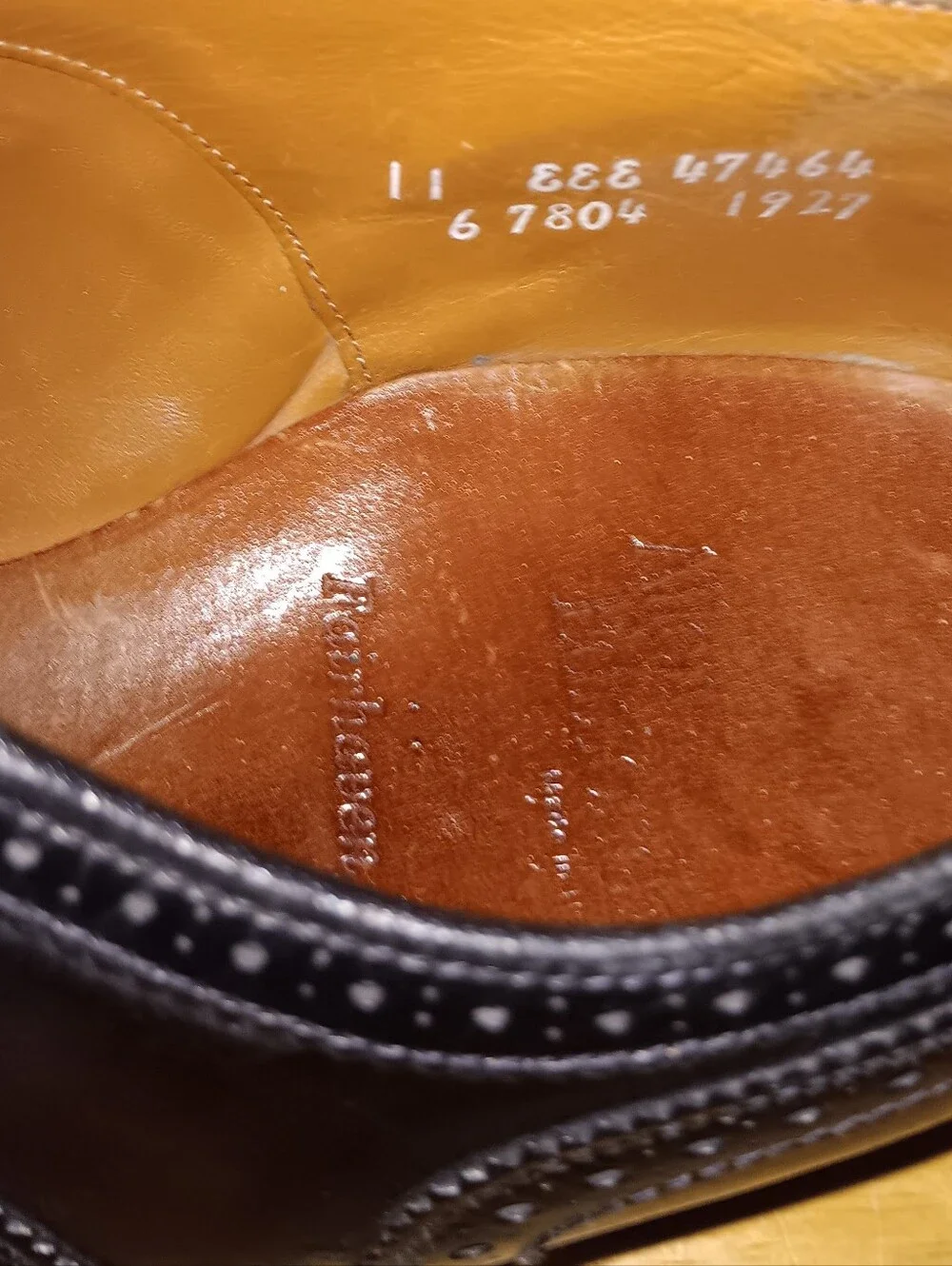 Allen Edmonds have few